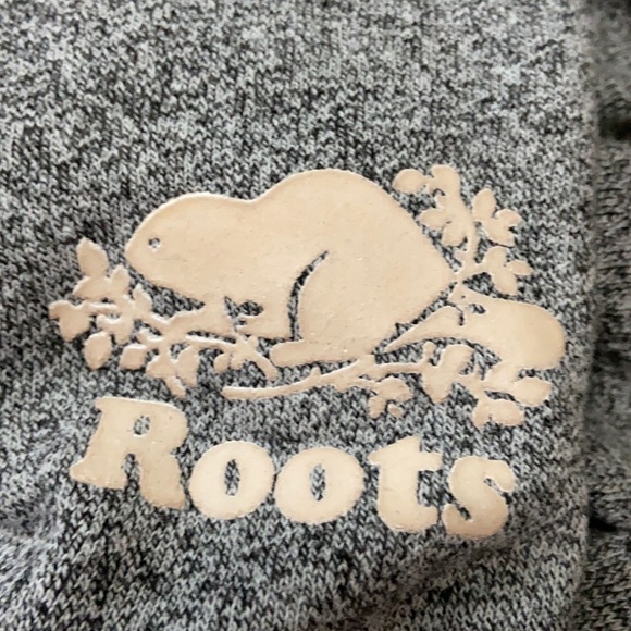 Roots Grey & White Marled Sweatpants - Picture 4 of 6